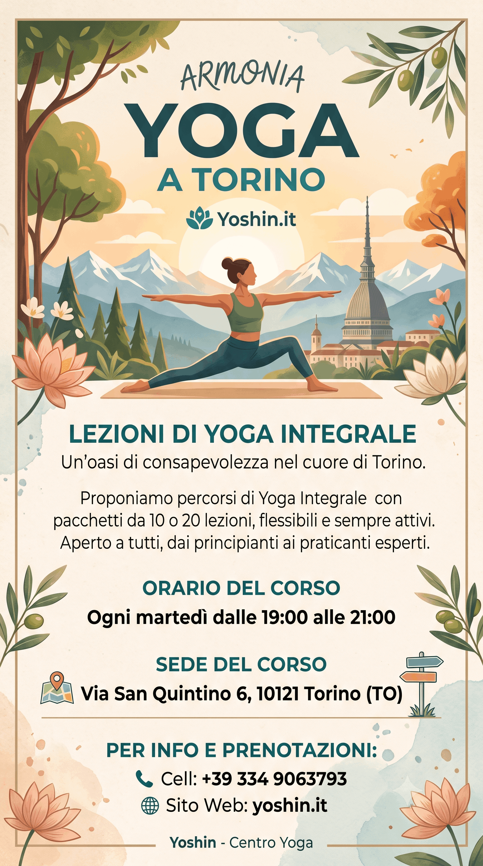 Yoga Integrale a Torino